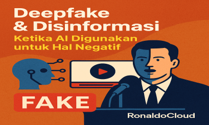 Deepfake & Disinformasi: Ketika AI Digunakan untuk Hal Negatif